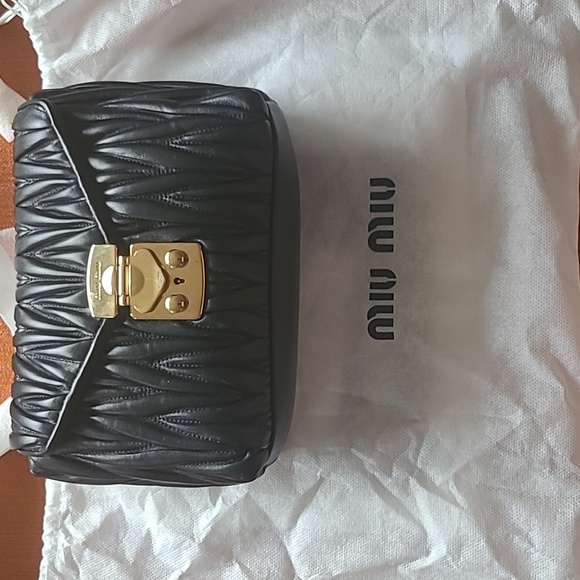 MIU MIU Quilted Crossbody Bag - Picture 9 of 11